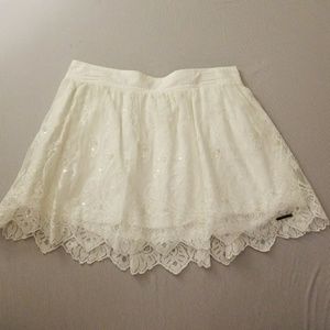 Abercrombie & Fitch Lace Skirt